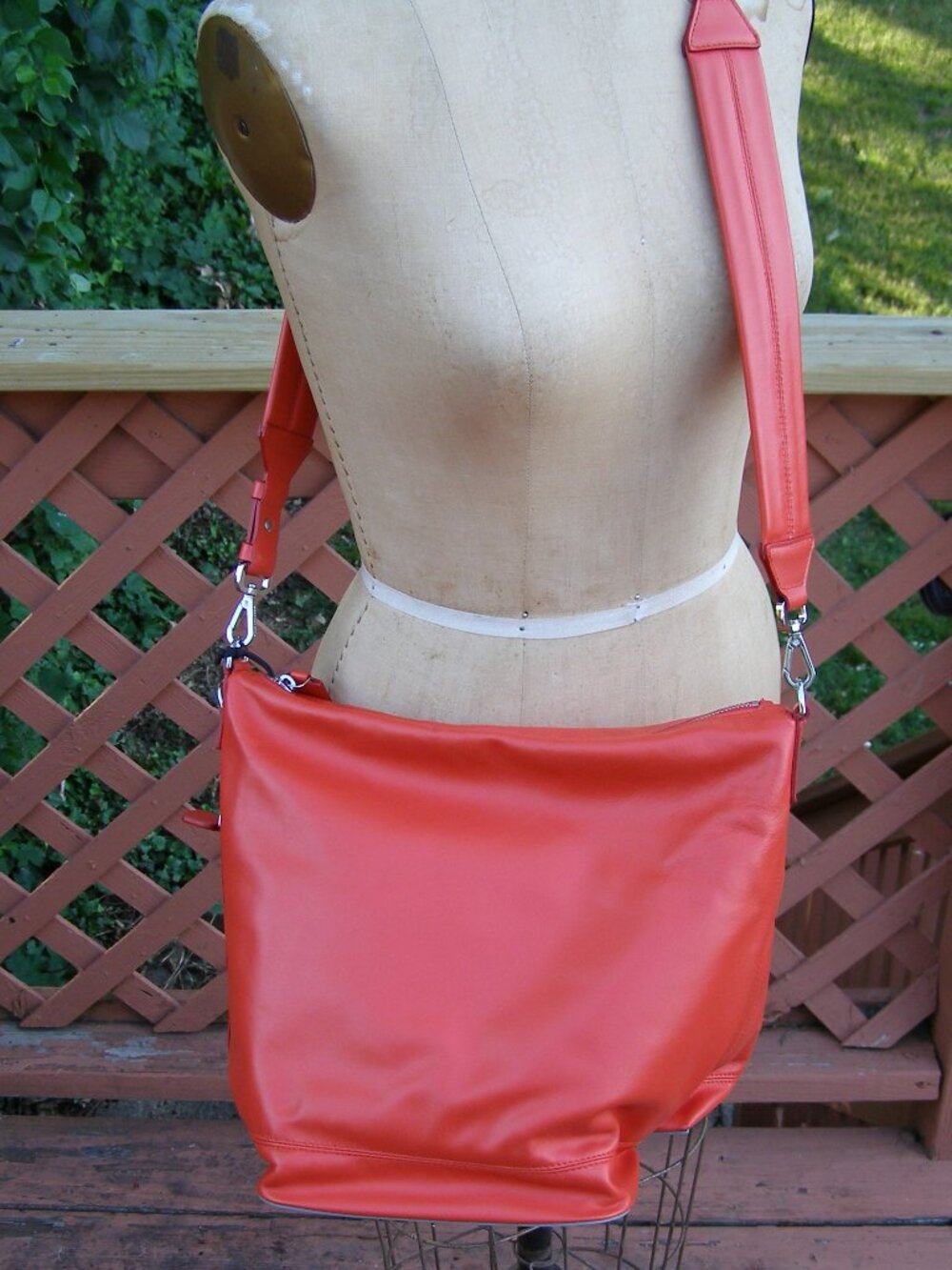 NEW Paco Rabanne Soft Calfskin Hobo Bag Convertible - Picture 12 of 16
